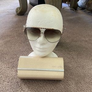 Jimmy Choo aviator sunglasses 😎